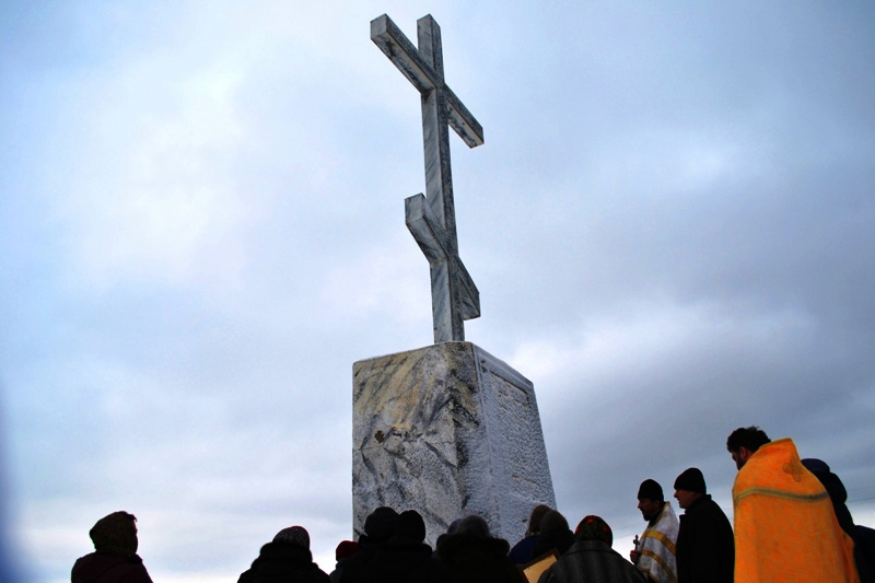 Традиционный крестный ход к поклонным крестам