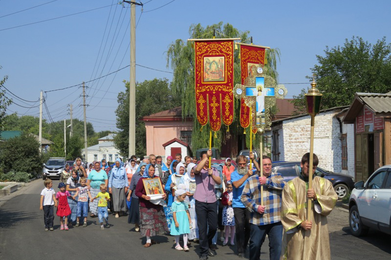 Престольный праздник в Свято-Успенском храме г. Калач