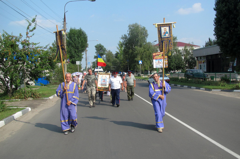 Ильинский казачий крестный ход прибыл в Павловский район