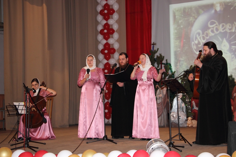 Рождественский концерт в Каменском благочинии