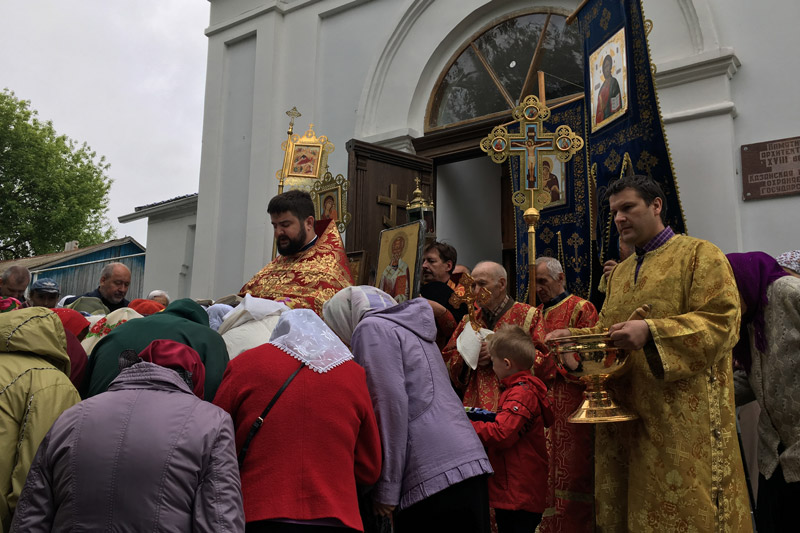 Престольный праздник в Казанском храме