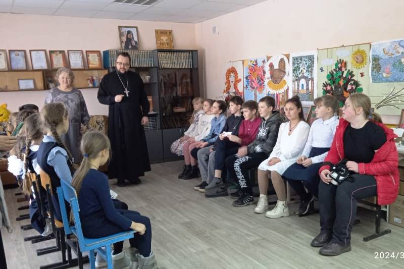 В воскресной школе при Петропавловском храме села Петропавловка состоялось праздничное мероприятие