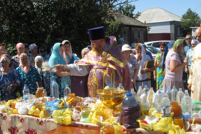 Праздник в Михайловском храме Острогожска