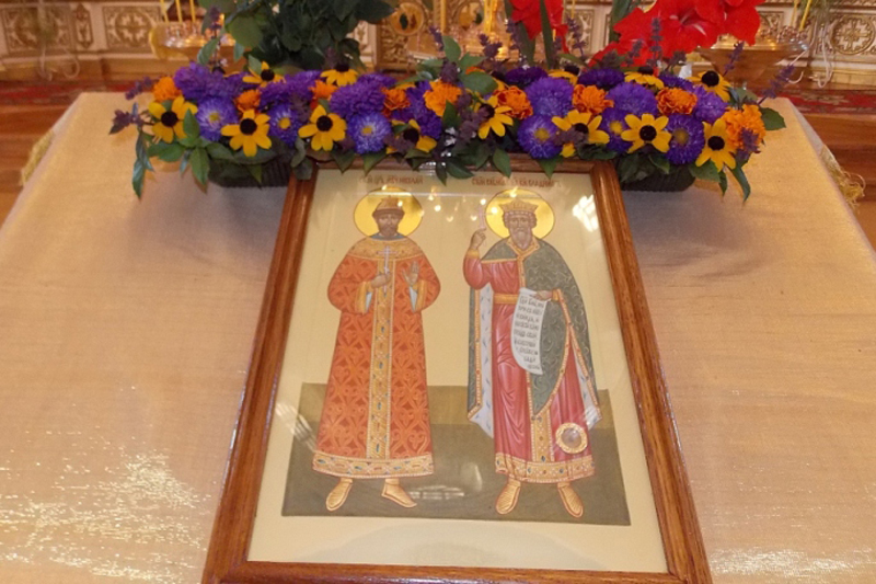 Верхнемамонцы поклонились иконе равноапостольного князя Владимира