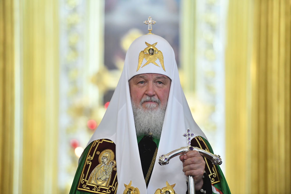 Поздравительный адрес Святейшему Патриарху Московскому и всея Руси Кириллу с годовщиной интронизации