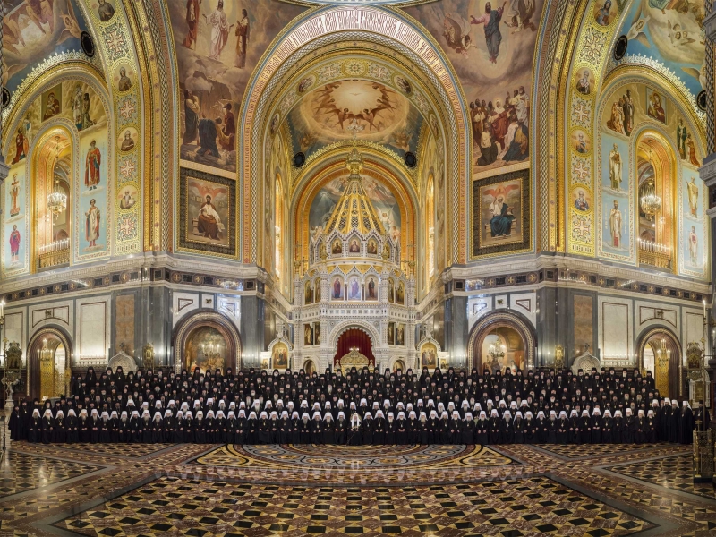 Завершился первый день работы Архиерейского Собора Русской Православной Церкви