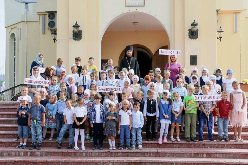 В воскресной школе «Добро» при  Свято-Ильинском кафедральном соборе г.Россоши начались занятия