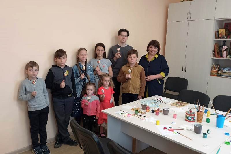 В СДК посёлка Пригородный состоялся мастер-класс «Пасхальная радость-детям»