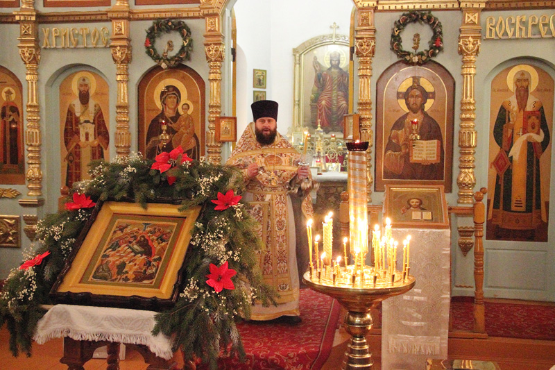 Рождество Христово в Казанском храме