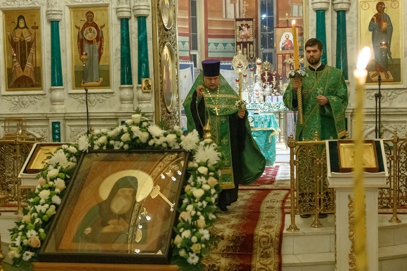 Престольный праздник в Ильинском кафедральном соборе