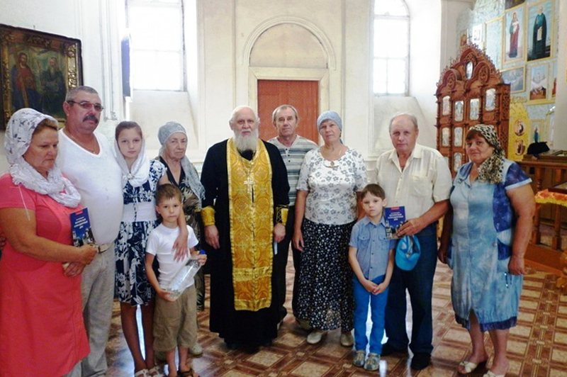 День семьи, любви и верности на приходе Пантелиймоновского храма с. Пришиб