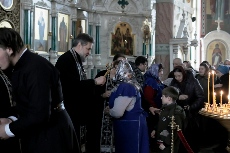 В Ильинском кафедральном соборе совершили Чин прощения