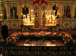 Пасхальное богослужение в Тихоновском соборном храме Острогожска