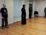 Священнослужитель встретился с наставниками и воспитанниками клуба «Пересвет»