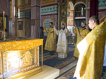 Правящий Архиерей возглавил торжественное богослужение в день чествования иконы Божией Матери «Всецарица»