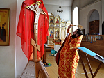 Молебен и освящение Креста в Свято-Митрофановском храме