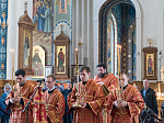 Архиерейское богослужение совершено в Благовещенском кафедральном соборе г. Воронежа