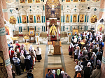 Воскресная литургия в Ильинском соборе