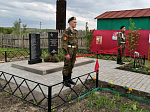 Накануне Дня Победы, в селе Рыбное состоялось открытие памятника