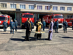 В Павловской ПЧ - 48 МЧС России совершили молебен для сотрудников