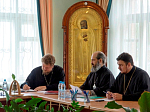 Преосвященнейший епископ Андрей принял участие в работе Архиерейского совета Воронежской митрополии