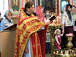 В воинском Сретенском храме отметили православный женский день