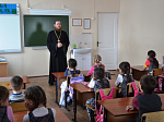 Священник посетил занятие кружка «Православная радуга»