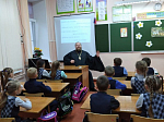 Состоялась встреча учащихся школы №6 и настоятеля храма Архистратига Михаила г. Острогожска