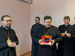 Преосвященнейшего епископа Дионисия с днем рождения поздравили духовенство и причт храмового комплекса Ильинского кафедрального собора