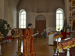 В субботу Светлой седмицы в Верхнем Мамоне совершили Божественную литургию