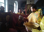 В Петропавловском храме были освящены четыре знамени для участников СВО