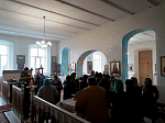 В среду второй недели Великого поста в храме Архистратига Михаила прошло соборное богослужение духовенства благочиния