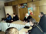 В острогожском Духовно-просветительском центре состоялось очередное собрание священнослужителей благочиния