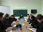 9 апреля состоялся епархиальный совет Россошанской и Острогожской епархии