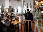 Казанский храм посетили воспитанники Каменской СОШ