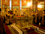 В Ильинском соборе совершен Чин Воздвижения Животворящего Креста Господня
