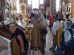 Праздничное богослужение в Свято-Ильинском соборе г. Россоши