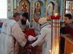 В Казанском храме была совершена Литургия Иоанна Златоуста и панихида по усопшим  