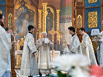 В Великую Субботу Правящий Архиерей возглавил служение Божественной литургии в Благовещенском кафедральном соборе