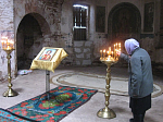Молебен в селе Купянка в храме в честь святого Архистратига Михаила
