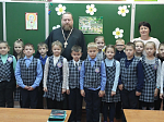 Состоялась встреча учащихся школы №6 и настоятеля храма Архистратига Михаила г. Острогожска