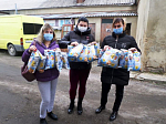 В благочинии распределили благотворительную помощь от фонда «Фонд продовольствия Русь»