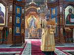 Митрополит Воронежский и Лискинский Сергий возглавил воскресное богослужение