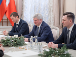 Губернатору представили епископа Россошанского и Острогожского Дионисия