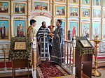Глава Россошанской епархии совершил богослужение в храме Архистратига Михаила с. Воронцовка