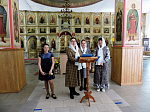 В воинском Сретенском храме отметили православный женский день