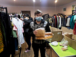 В Дмитриевскую родительскую нуждающимся передали продукты для поминовения в гуманитарном центре благочиния