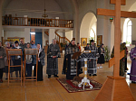 В Свято-Митрофановском храме совершили заключительную Пассию