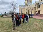 Волонтеры РКМПП поучаствовали в субботнике на территории Ильинского кафедрального собора