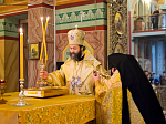 В день тезоименитства Правящий Архиерей Россошанской епархии совершил Божественную литургию в Свято-Ильинском кафедральном соборе